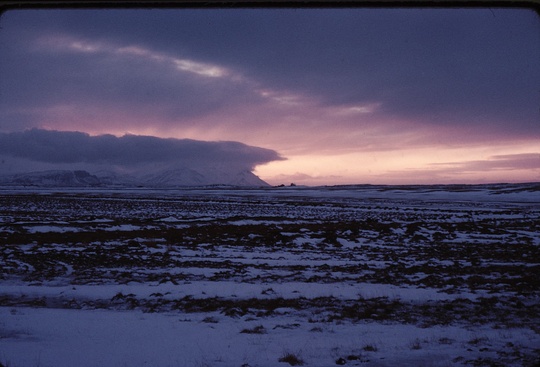 Í Borgarfirði í janúar 1975